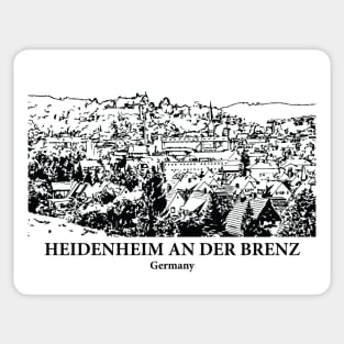 Heidenheim an der Brenz - Germany Sticker